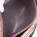 Christian Dior Trotter Canvas Hand Bag Brown Auth EC646-12