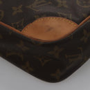 LOUIS VUITTON Monogram Compiegne 28 Clutch Bag M51845 LV Auth EC649-15