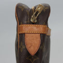 LOUIS VUITTON Monogram Compiegne 28 Clutch Bag M51845 LV Auth EC649-8