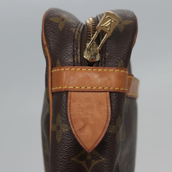 LOUIS VUITTON Monogram Compiegne 28 Clutch Bag M51845 LV Auth EC649