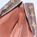 LOUIS VUITTON Monogram Compiegne 28 Clutch Bag M51845 LV Auth EC649-21