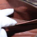 LOUIS VUITTON Monogram Compiegne 28 Clutch Bag M51845 LV Auth EC649-22