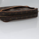 LOUIS VUITTON Monogram Compiegne 28 Clutch Bag M51845 LV Auth EC649-5