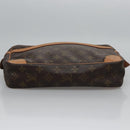 LOUIS VUITTON Monogram Compiegne 28 Clutch Bag M51845 LV Auth EC649-6