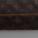 LOUIS VUITTON Monogram Compiegne 28 Clutch Bag M51845 LV Auth EC649-7