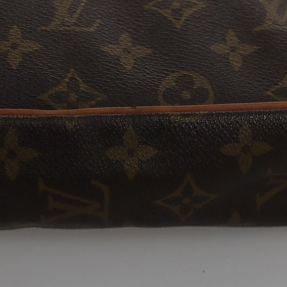 LOUIS VUITTON Monogram Compiegne 28 Clutch Bag M51845 LV Auth EC649