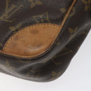 LOUIS VUITTON Monogram Compiegne 28 Clutch Bag M51845 LV Auth EC650-10