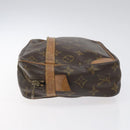 LOUIS VUITTON Monogram Compiegne 28 Clutch Bag M51845 LV Auth EC650-5
