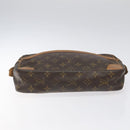LOUIS VUITTON Monogram Compiegne 28 Clutch Bag M51845 LV Auth EC650-7