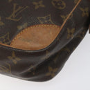 LOUIS VUITTON Monogram Compiegne 28 Clutch Bag M51845 LV Auth EC650-8