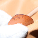 CELINE Macadam Canvas Shoulder Bag PVC Leather Brown Gold Auth EC653-12