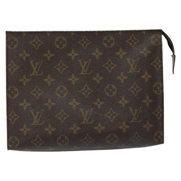 LOUIS VUITTON Monogram Poche Toilette 26 Pouch M47542 LV Auth EC669 - 0