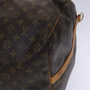 LOUIS VUITTON Monogram Keepall Bandouliere 60 Boston Bag M41412 LV Auth EC671-14