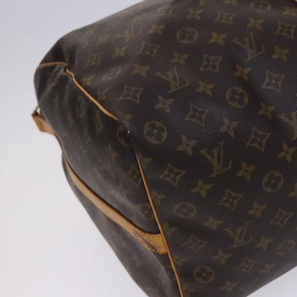 LOUIS VUITTON Monogram Keepall Bandouliere 60 Boston Bag M41412 LV Auth EC671