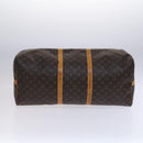 LOUIS VUITTON Monogram Keepall Bandouliere 60 Boston Bag M41412 LV Auth EC671-5