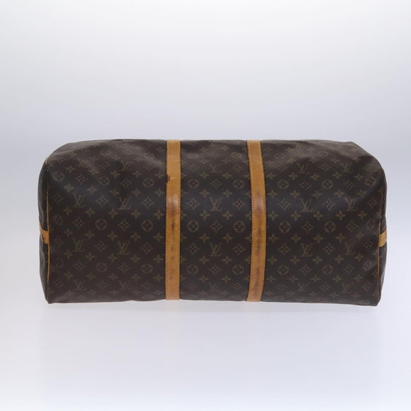 LOUIS VUITTON Monogram Keepall Bandouliere 60 Boston Bag M41412 LV Auth EC671