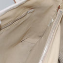 BURBERRY Nova Check Blue Label Tote Bag Nylon Pink White Silver Auth EC681-16