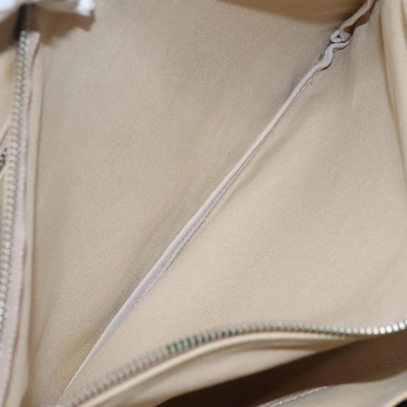 BURBERRY Nova Check Blue Label Tote Bag Nylon Pink White Silver Auth EC681