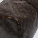 LOUIS VUITTON Monogram Keepall 55 Boston Bag M41424 LV Auth EC683-11
