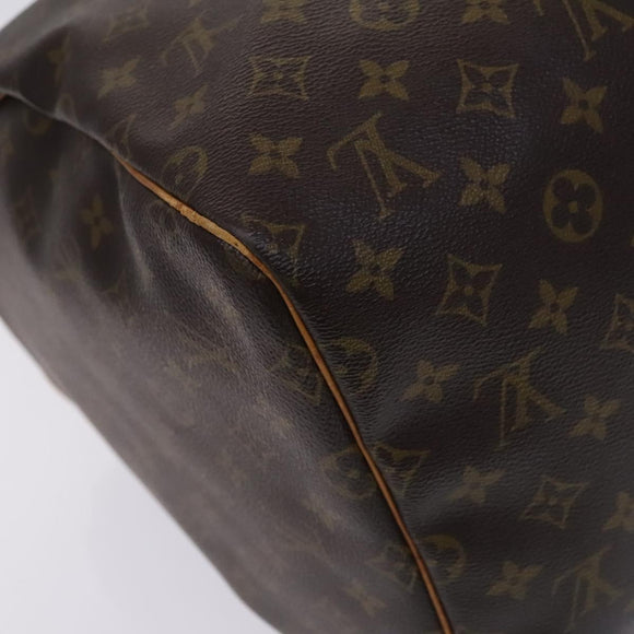 LOUIS VUITTON Monogram Keepall 55 Boston Bag M41424 LV Auth EC683
