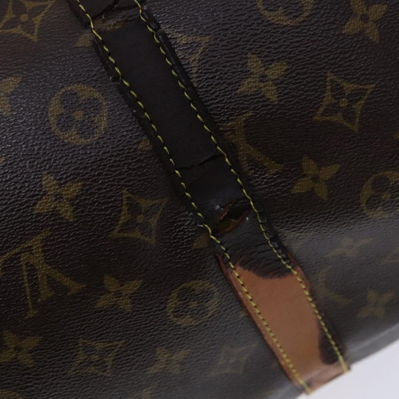 LOUIS VUITTON Monogram Keepall 55 Boston Bag M41424 LV Auth EC683