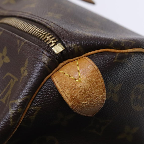 LOUIS VUITTON Monogram Keepall 55 Boston Bag M41424 LV Auth EC683