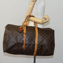 LOUIS VUITTON Monogram Keepall 55 Boston Bag M41424 LV Auth EC683-24