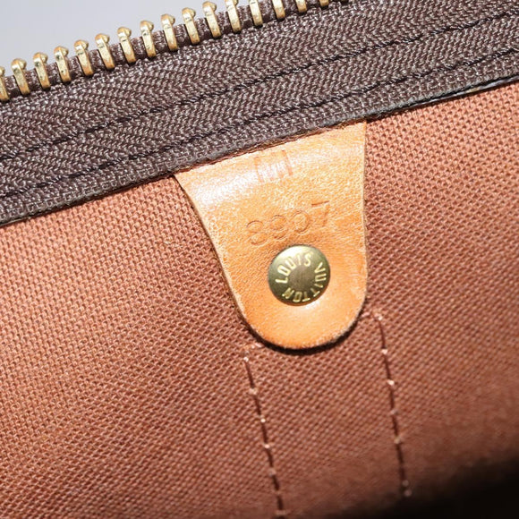 LOUIS VUITTON Monogram Keepall 60 Boston Bag M41422 LV Auth EC686