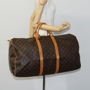 LOUIS VUITTON Monogram Keepall 60 Boston Bag M41422 LV Auth EC686-22