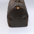 LOUIS VUITTON Monogram Keepall 60 Boston Bag M41422 LV Auth EC686-3