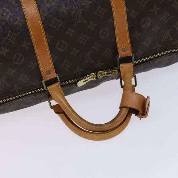LOUIS VUITTON Monogram Keepall 60 Boston Bag M41422 LV Auth EC686