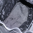 Salvatore Ferragamo Gancini Backpack Leather Black Silver Auth EC696-23