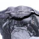 Salvatore Ferragamo Gancini Backpack Leather Black Silver Auth EC696-24