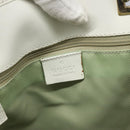 GUCCI GG Canvas Tote Bag Light Blue Gold 002 1098 Auth EC700-17