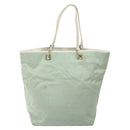 GUCCI GG Canvas Tote Bag Light Blue Gold 002 1098 Auth EC700-13
