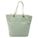 GUCCI GG Canvas Tote Bag Light Blue Gold 002 1098 Auth EC700-2