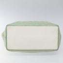 GUCCI GG Canvas Tote Bag Light Blue Gold 002 1098 Auth EC700-5