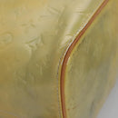 LOUIS VUITTON Monogram Vernis Houston Hand Bag Gris M91053 LV Auth EC710-14