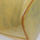 LOUIS VUITTON Monogram Vernis Houston Hand Bag Gris M91053 LV Auth EC710-16