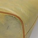 LOUIS VUITTON Monogram Vernis Houston Hand Bag Gris M91053 LV Auth EC710-17