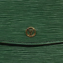 LOUIS VUITTON Epi Montaigne 27 Clutch Bag Green M52654 LV Auth EC712-17