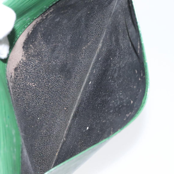 LOUIS VUITTON Epi Montaigne 27 Clutch Bag Green M52654 LV Auth EC712