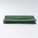 LOUIS VUITTON Epi Montaigne 27 Clutch Bag Green M52654 LV Auth EC712-6
