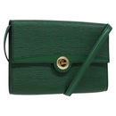 LOUIS VUITTON Epi Pochette Arche Shoulder Bag Green M52574 LV Auth EC713-1