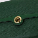 LOUIS VUITTON Epi Pochette Arche Shoulder Bag Green M52574 LV Auth EC713-14