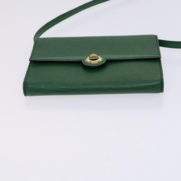 LOUIS VUITTON Epi Pochette Arche Shoulder Bag Green M52574 LV Auth EC713