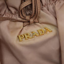 PRADA Hand Bag Nylon Leather 2way Pink Gold Auth EC720-14