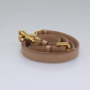 PRADA Hand Bag Nylon Leather 2way Pink Gold Auth EC720-24