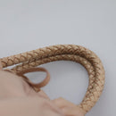 PRADA Hand Bag Nylon Leather 2way Pink Gold Auth EC720-8