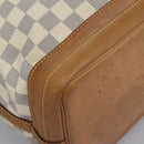 LOUIS VUITTON Damier Azur Noe Shoulder Bag N42222 LV Auth EC723-9